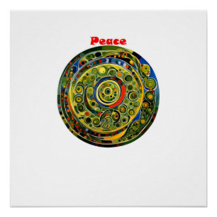 Póster Paz - Español