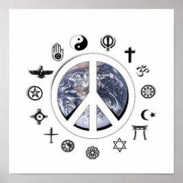 Póster Paz Mundial