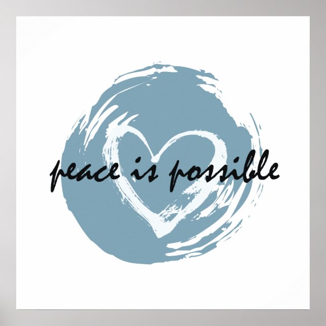 Póster Paz posible (Frente)
