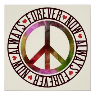 Póster Paz Siempre Por Siempre
