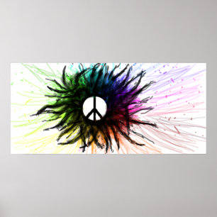 Póster Paz viva