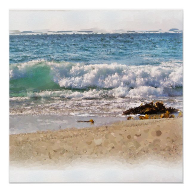 Póster Paz y calma_ (Anverso)