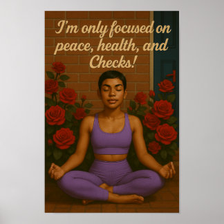 Póster Paz y controles