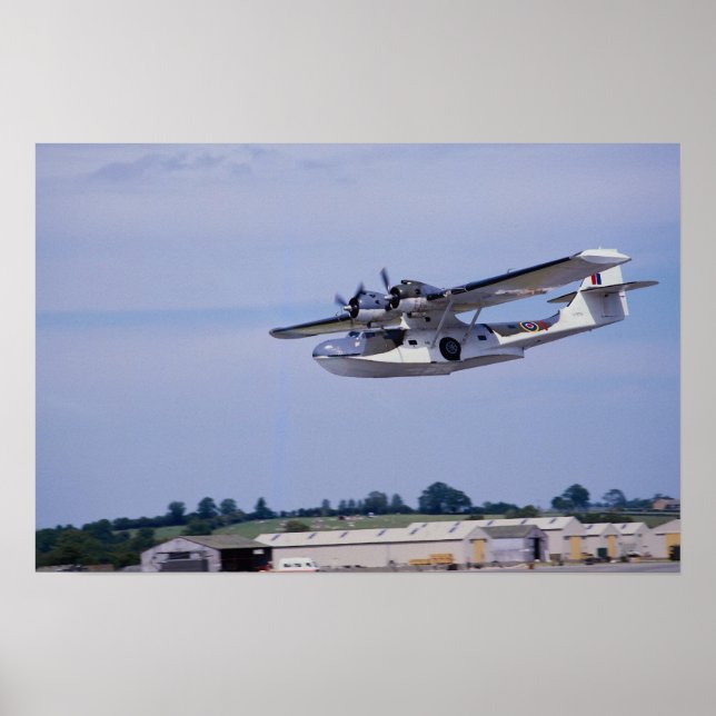 Póster PBY, 5A Catalina, Fyi de reconocimiento de la Segu (Frente)