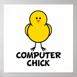Póster PC Chick