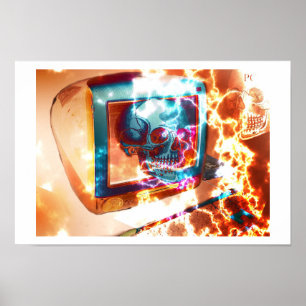 Póster PC contra el mac