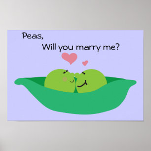 Póster Pea Pod Sweethearts Poster