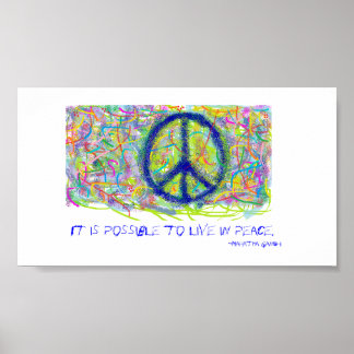 Póster Peace