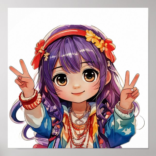 PÓSTER PEACE  (Frente)