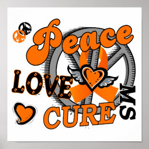 Póster Peace Love Cure 2 MS