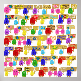 Póster Peace People