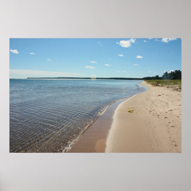 Póster Peaceful at Big Traverse (Frente)