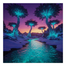 Póster Peaceful Night