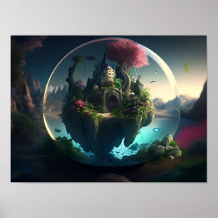 Póster Peaceful place, wonderland Poater / Wall Arts