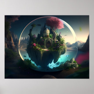 Póster Peaceful place, wonderland Poater / Wall Arts