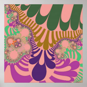 Póster Peach Rainbow Mod