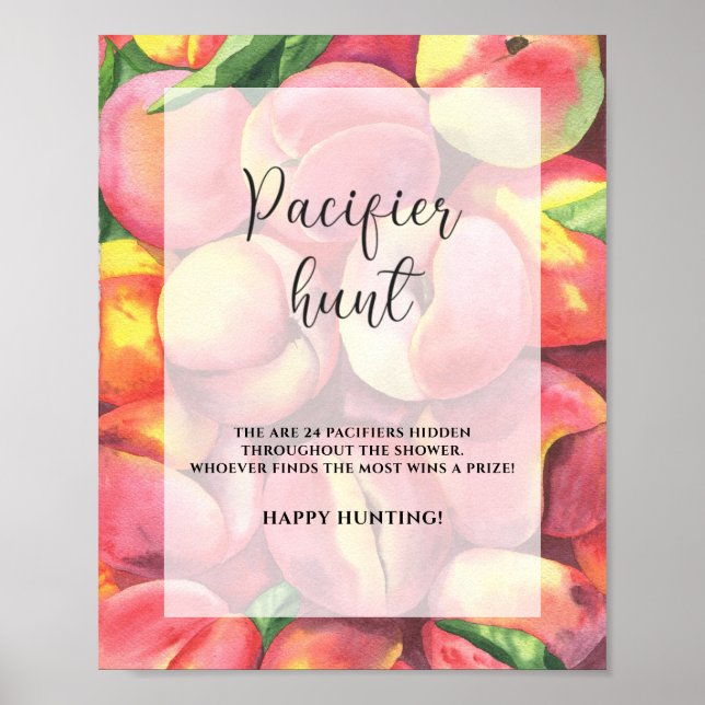 Póster Peaches - pacificador caza bebé poster de juego de (Frente)