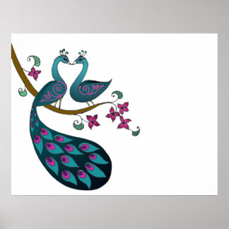Póster Peacock -1 Poster