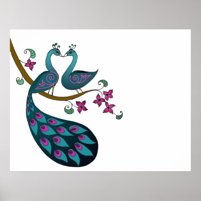 Póster Peacock -1 Poster (Frente)