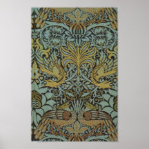 Peacock and Dragon (by William Morris)