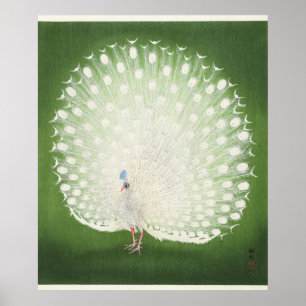 Póster Peacock de Ohara Koson (1925-1936)