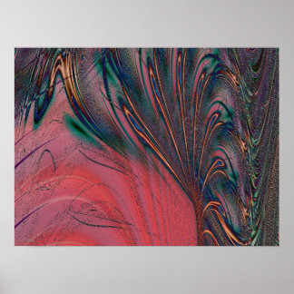 PÓSTER PEACOCK FANTASY