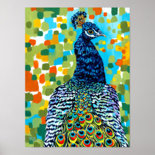Póster Peacock II