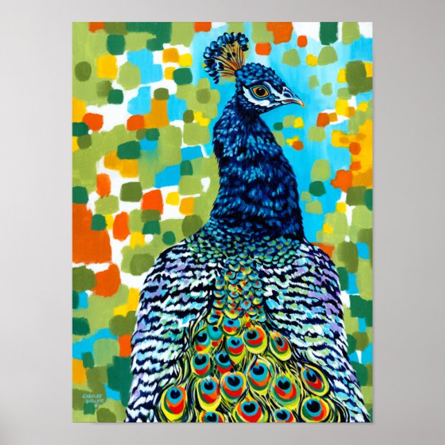 Póster Peacock II (Frente)