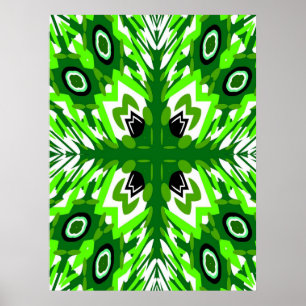 Póster Peacock vintage