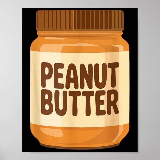 Póster Peanut Butter Shirt Adult Men Women Kids Jelly Cos (Frente)