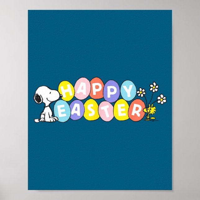 Póster Peanuts happy easter Peanuts happy easter  (Frente)
