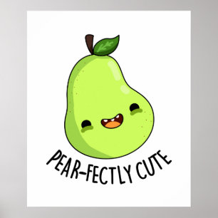Póster Pear Pun Pear Pear Pear, Fruta Dulce