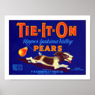 Póster Pears-It-On