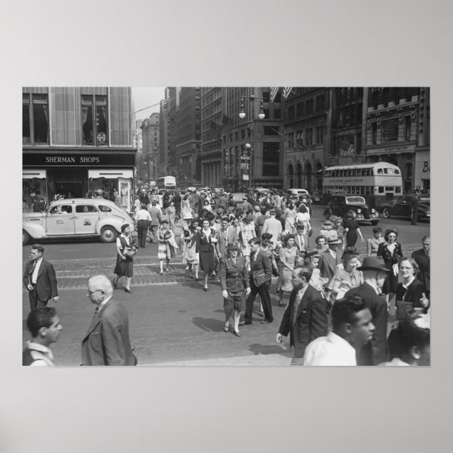 Póster Peatones (Frente)