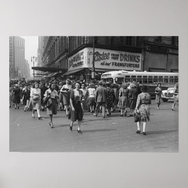 Póster Peatones 2 (Frente)