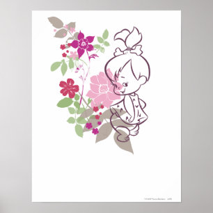 Póster PEBBLES™ A Cutie In The Flowers