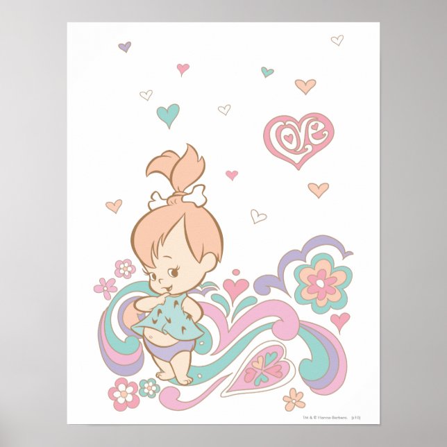 Póster PEBBLES™ Baños de amor (Frente)
