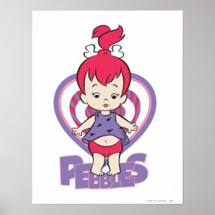 Póster PEBBLES™ De Bedrock