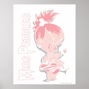 Póster PEBBLES™ in Pink