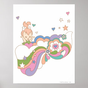 Póster PEBBLES™ Nube arcoiris