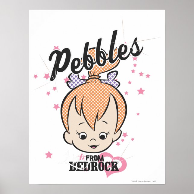Póster PEBBLES™ Stars and Hearts (Frente)