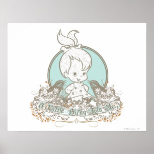 Póster Pebbles Un Pequeño Pájaro Me Dijo
