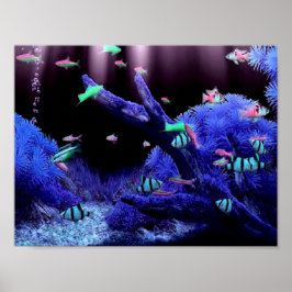 Póster Peces tropicales