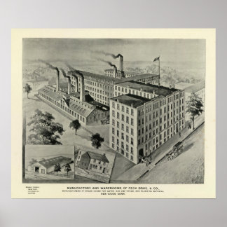 Póster Peck Bros & Co