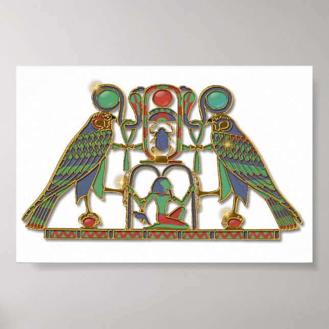 Póster Pectoral de Dios de Egipto (Frente)