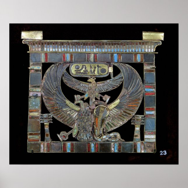 Póster Pectoral of Ramesses II  New Kingdom (Frente)