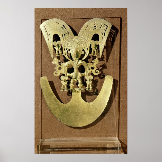 Póster Pectoral, Quimbaya (Frente)
