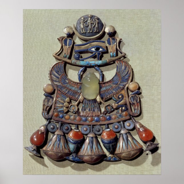 Póster Pectoral with bird-scarab (Frente)