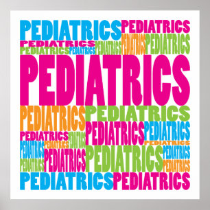 Póster Pediatría colorida