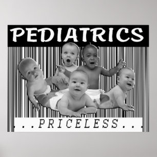 PÓSTER PEDIÁTRICAS - POSTER DE CÓDIGO DE BARRAS SIN PRECI
